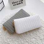 Ladies PU Leather Clutch Bag Purse Mobile Phone Bags Card Package Long Wallets