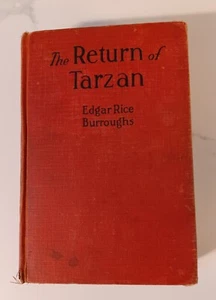 The Return of Tarzan by Edgar Rice Burroughs, 1915, HB, Missing Dust Cover - Picture 1 of 16