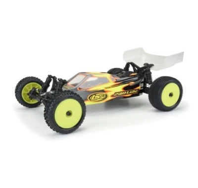 ProLine 8298-12 Prism Carpet (2) auf Felge gelb vorn Mini-B Reifen  - Bild 1 von 2