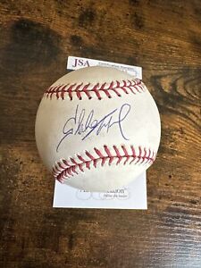 Starling Marte Autographed Signed Baseball JSA COA Mets