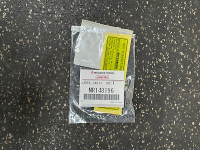 96-99 1997 1998 1999 Mitsubishi 3000GT Diamante система переменного тока этикетка этикетка новый OEM - Изображение 1 из 2