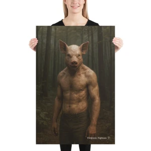 Virginia Pigman - Poster con stampa horror degli Appalachi - Foto 1 di 3