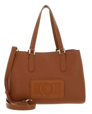 U.S. POLO ASSN. bolso Manipur Double Handle Bag Tan - Imagen 1 de 4