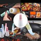 Silicone BBQ Oil Bottle with Brush Oil Dispenser Bottle for Kitchen Pastry Grill