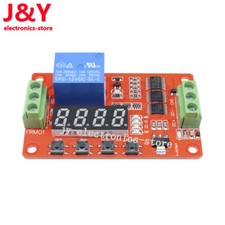 12V Automation Delay Multifunction Self-lock Relay Cycle Timer Module PLC Home