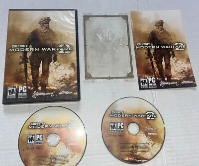 Call of Duty Modern Warfare 2 PC DVD-ROM CIB COMPLETE w/ Key DISCS NEW OTHER  A1 - Image 1 of 4
