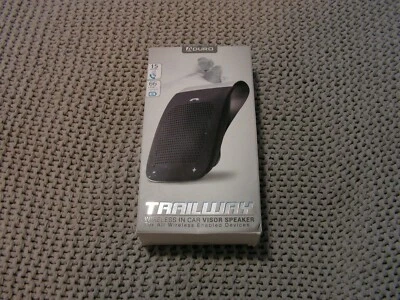Aduro AAVSP8001 TrailWay портативный беспроводной в автомобиле козырек динамик - черный - новый - Изображение 1 из 2