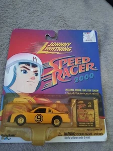 JOHNNY LIGHTNING SPEED RACER RACER X STOCK CAR in CARD with CEL #18 - Picture 1 of 2
