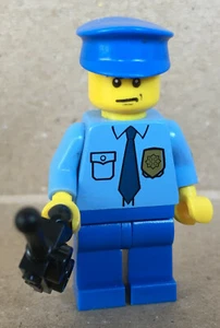 LEGO ®-Minifigura Ciudad Oficial de Policía Insignia Dorada Cabaña Azul Set 10675 cop054 - Imagen 1 de 3