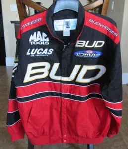 Kenny Bernstein Signed Original NHRA Jacket Budweiser 25th Year Mac Lucas Sz M - Picture 1 of 12