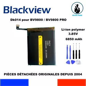 BATTERIE ORIGINE OEM DK014 BLACKVIEW BV9800 BV9800 Pro 6580mAh GENUINE BATTERY - Picture 1 of 9