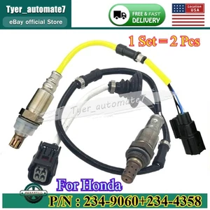Sensor de oxígeno O2 aguas arriba y aguas abajo para Honda 2007 2008 1,5 L 234-9060 234-4358 EE. UU. - Imagen 1 de 9