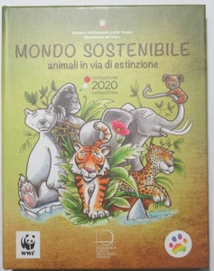 *REPUBBLICA ITALIANA 5 EURO 2020 TIGRE IN CONFEZIONE ORIGINALE - Picture 1 of 4