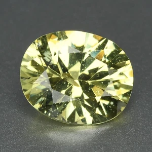 Splendida 1,76 Ct Perfetto Taglio Ovale 8,9 x 7,3 MM 100% Naturale Verde Brasile Apatite - Foto 1 di 5