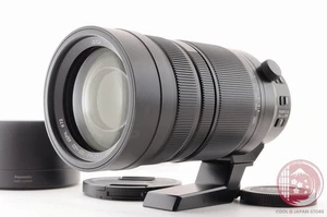 [MINT w/Hood Caps] Panasonic 100-400mm f/4-6.3 DG VARIO-ELMAR from Japan Ls85 - Picture 1 of 14