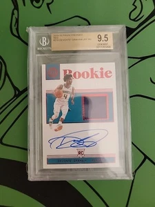 2018 PANINI ENCASED RED DEVONTE GRAHAM JERSEY AUTO BGS 9.5 SP /25 ON CARD AUTO - Picture 1 of 1