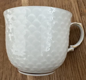 Ludwigsburg Schuppendekor Gold Espressotasse weiß/gold Frühstück Kaffee Genuss - Bild 1 von 6