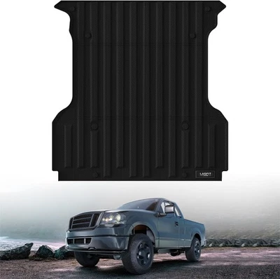 Truck Bed Mat Fit for Ford F-150 2004-2014 All Weather Protection TPE Bed Liner Foto 1 de 4