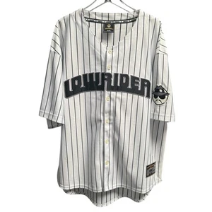 Lowrider 77 Official Baseball Pinstripes Streetwear Jersey Adult XXL - Picture 1 of 12