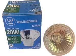 Westinghouse 20w 12v MR-11 G-4 Bulb 16 Degree Medium Beam - Picture 1 of 4