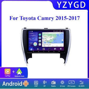 For Toyota Camry 2015-2017 Stereo Car Radio CarPlay Multimedia Player GPS Screen - Picture 1 of 14