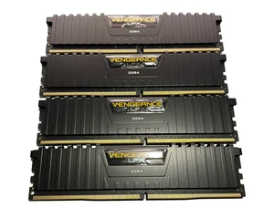 Corsair Vengeance LPX DDR4 32GB (4x8GB) RAM CMK32GX4M4A2133C13 *SE - Picture 1 of 2