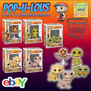 Funko Pop! The Land Before Time Set of 5 Vinyl Figures🔥PRE-SALE🔥 - Picture 1 of 12