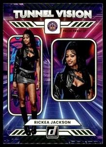 2025-26 Panini Donruss WNBA Túnel Visión Prensa Prueba Rickea Jackson #12 - Imagen 1 de 2