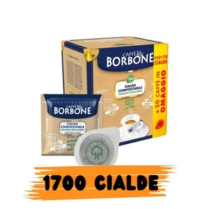 Caffè Borbone Cialda Compostabile, Miscela Blu 1700 Cialde ese - Foto 1 di 1