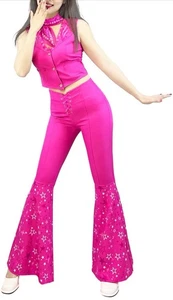 Rodeo Barbie Pink Cowgirl Costume Adult Sz.Small Women Wild Western Halloween - Picture 1 of 8