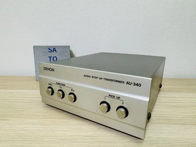 DENON AU-340 Step Up Transformer MC Cartuccia Japan Vintage Vedi Descrizione - Immagine 1 di 4
