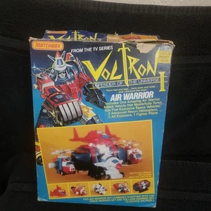 Vintage 1984 Voltron 1 AIR WARRIOR 700211 Matchbox Complete (Space Land) Toy - Picture 1 of 5