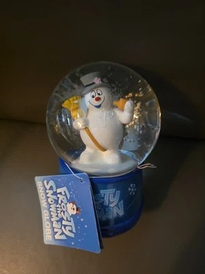 Frosty the Snowman Snow Globe w/ Snow & Water VGC snowglobe - Image 1 of 2