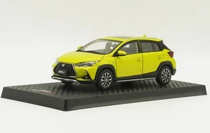 1/30 Scale Toyota Yaris L 2022 Yellow Diecast Car Model Toy Collection Gift - Picture 1 of 7
