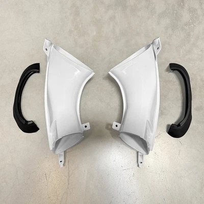 Black Ram Air Intake Tube Duct Pipe Left & Right For YAMAHA YZF R1 2007-2008 - Image 1 of 4