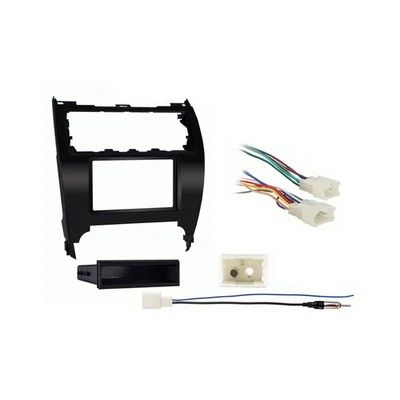 Fits Toyota Camry 2012-2014 w/ NAV Single DIN Harness Radio Install Dash Kit - Image 1 of 4