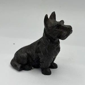 Vintage Souvenir Golden Gate Bridge Terrier in metallo fuso cane 3" - Foto 1 di 4