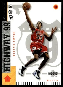 1998-99 Upper Deck Highway 99 Scottie Pippen Chicago Bulls #300 - Picture 1 of 2