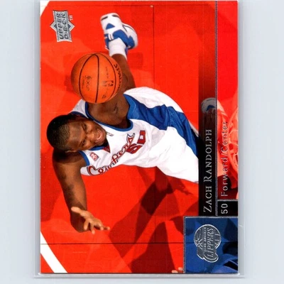 2009-10 Upper Deck Zach Randolph #76 Los Angeles Clippers - Image 1 of 2