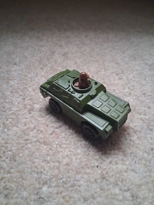 Miniature Militaire Tank Char Blindé Matchbox Stoat N°28 Lesney Army England - Image 1 of 4