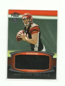 2011 Topps Prime   ANDY DALTON   Rookie Jumbo Relic  037/318 - Picture 1 of 1