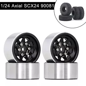 Llanta y neumáticos Beadlock de 1,0" para coche de radiocontrol 1/18 TRX4M 1/24 SCX24 AX24 - Imagen 1 de 37