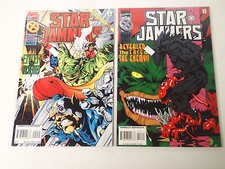 STAR JAMMERS lot of 2 issues #2 & 3  Marvel Comics 1995 VF X-Men Limited Series