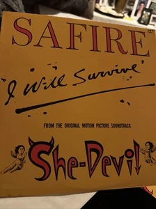 Safire - I Will Survive - Vinyl Schallplatte 12"" 1989 5 Remixe Cover von Gloria Gaynor - Bild 1 von 9