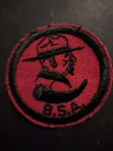 Boy Scout Dan Beard Patrol Patch 1950’s-60’s Twill Gum Back Patch, Rare BSA - Bild 1 von 3