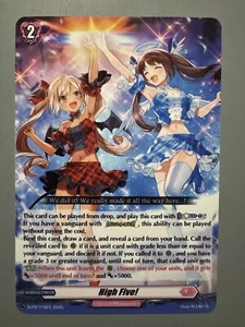 CARDFIGHT VANGUARD HIGH FIVE! (ORDINE MONASTERIO LIRICO) D-PR/779EN - Foto 1 di 3