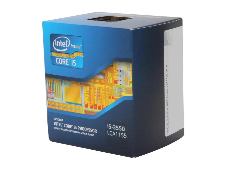 NUEVO Intel Core i5-3550 Quad-Core (BX80637I53550) CPU 6M caché hasta 3,7 Mhz Foto 1 de 1