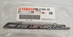 5BN-21565-00-00 YAMAHA OEM NOS CLASSIC FENDER EMBLEM 2000-2009 V STAR XVS1100 - Picture 1 of 5