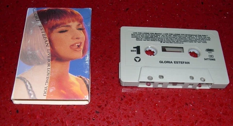 GLORIA ESTEFAN LIVE FOR LOVING YOU CASSETTE SINGLE Cover