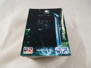 DOCTOR WHO 40TH ANNIVERSARY BASE SET OF 100 CARDS - Picture 1 of 1